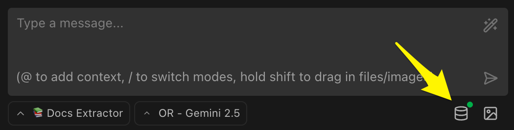 Codebase Indexing Status Icon